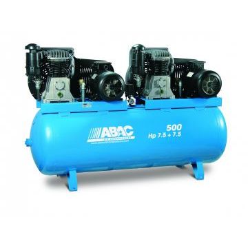 Ременной двухступенчатый масляный компрессор ABAC B6000/500 T 7,5