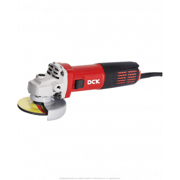 Машина шлифовальная угловая DCK KSM10-125, 1100Вт, 125мм, пылезащита, усиленые шестерни