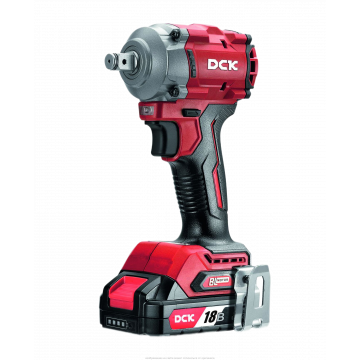 Гайковерт аккум ударный бесщеточный DCK KDPB358FK, 18В, 1/2 ", 2*5А/ч, 358нм Гайковерт аккум ударный бесщеточный DCK KDPB358FK, 18В, 1/2 ", 2*5А/ч, 358нм