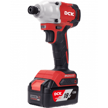 Гайковерт аккум ударный бесщеточный DCK KDPL03-14 2*4А/ч, HEX-impact, 180Нм, 2 скорости, подсветка. Гайковерт аккум ударный бесщеточный DCK KDPL03-14 2*4А/ч, HEX-impact, 180Нм, 2 скорости, подсветка.