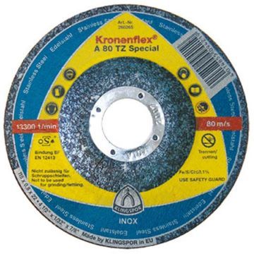 Круг отрезной INOX A 80 TZ Special 125x0.8x22.23
