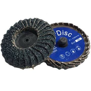 Круг лепестковый торцевой для труднодоступных мест QCD d50, зерно P40