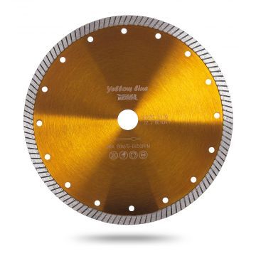 Алмазный турбо диск YELLOW LINE BETON