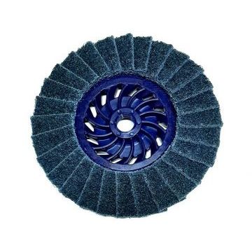 Круг лепестковый торцевой нетканый d125, зерно VFine (Р220-240)
